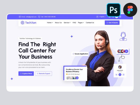 Build Better BPO Sites with Figma & PSD