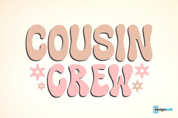 Cousin Crew - Christmas Retro Design: A Workflow Guide for Creators