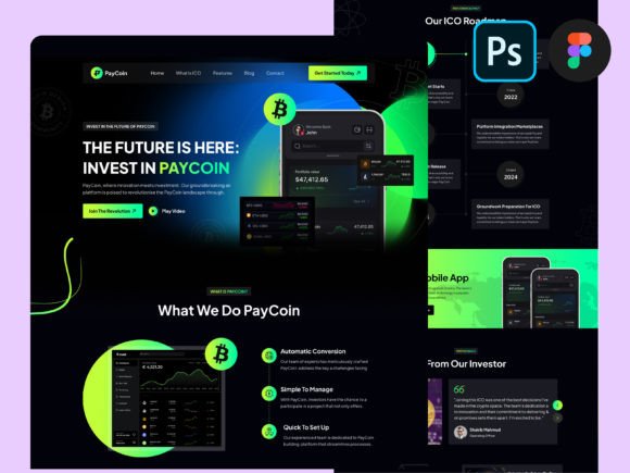 Crypto Exchange Website Ui Figma Design: Building Trust in Digital Finance