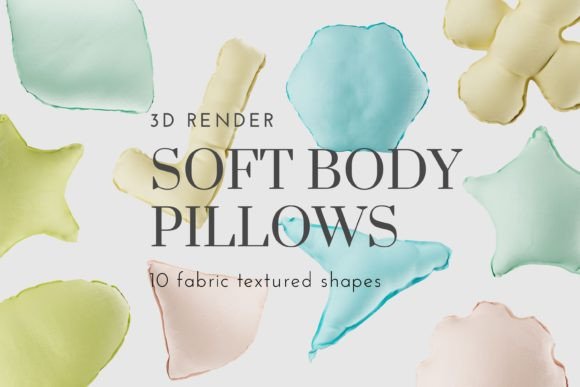 Elevate Your Visuals with the Soft Body Pillow 3D Element Pack