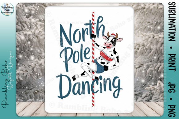 North Pole Dancing Funny Cow Pun Holiday: A Strategic Asset for Brand Differentiation