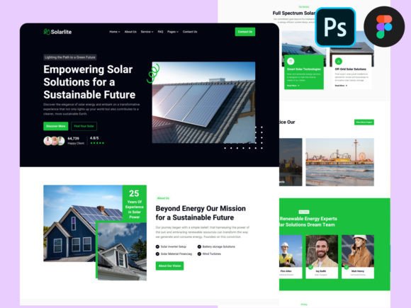 Solar Renewable Energy Design Figma: A Comprehensive Evaluation for Modern Web Projects