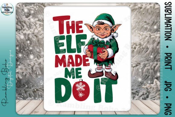 The Elf Made Me Do It Funny Xmas Ball: A Guide for Creators