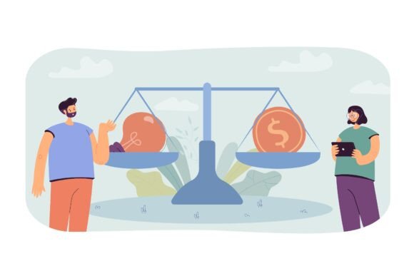 The Tiny Man and Woman: Visualizing the Balance of Innovation and Investment