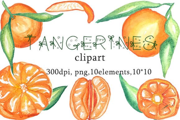 Watercolor Tangerines Clipart, PNG: A Practical Guide for Creators